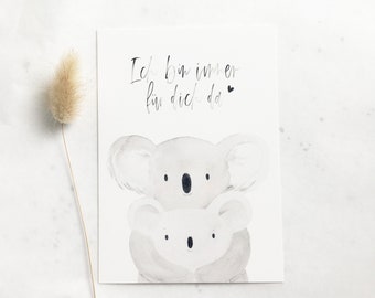 Card/Postcard - I'm always there for you