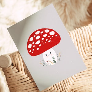 Biglietto/cartolina - Fly Agaric Herbie