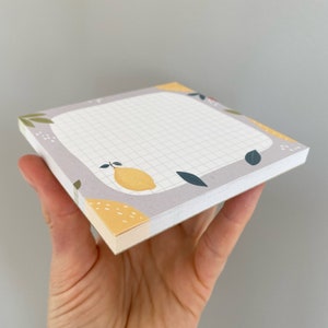 Notepad / Memopad - Lemon