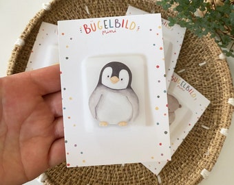 Mini Bügelbilder - Pinguin