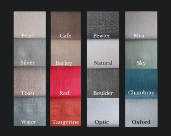 MUESTRAS / Telas / Materiales / Cortinas / Estores / Estores romanos / Elige el tuyo