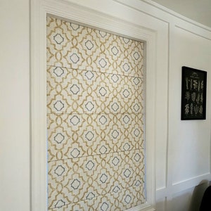 Roman Shades| Cotton Roman shades  | Contemporary | Patterned | Blackout | Light Filtering | Custom Fit | Handmade | Curtains | Blinds