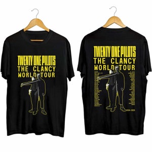 Twenty One Pilots - The Clancy World Tour 2024 Shirt, Twenty One Pilots Band Fan Shirt, Twenty One Pilots 2024 Shirt, The Clancy Tour Shirt