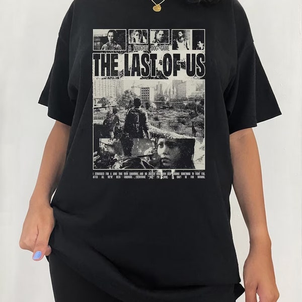 The Last of Us poster Shirt, Last Of Us Movie Shirt, The Last Of Us Vintage 90s Y2K, Infected Zombie Gift For Fan