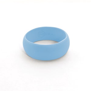 Baby Blau Silikon Ehering: Hypoallergener Active Wear Ring - AERA Rings