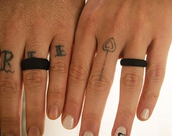 AERA Silicone Wedding Band: Hypoallergenic Active Ring for Him & Her - AERA Rings