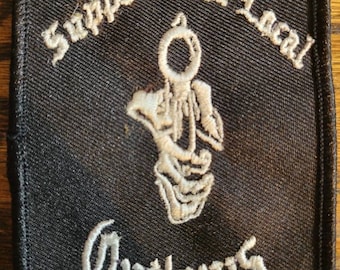 SYLO Support Your Local Outlaws Patch / 3&quot; x 4&quot; / 3x4 / 3 x 4 / Sew-On / 3 inch by 4 inch