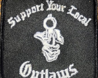 SYLO Support Your Local Outlaws Patch / 4" x 4"