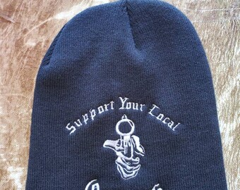 SYLO Support Your Local Outlaws Embroidered Embroidery Knit