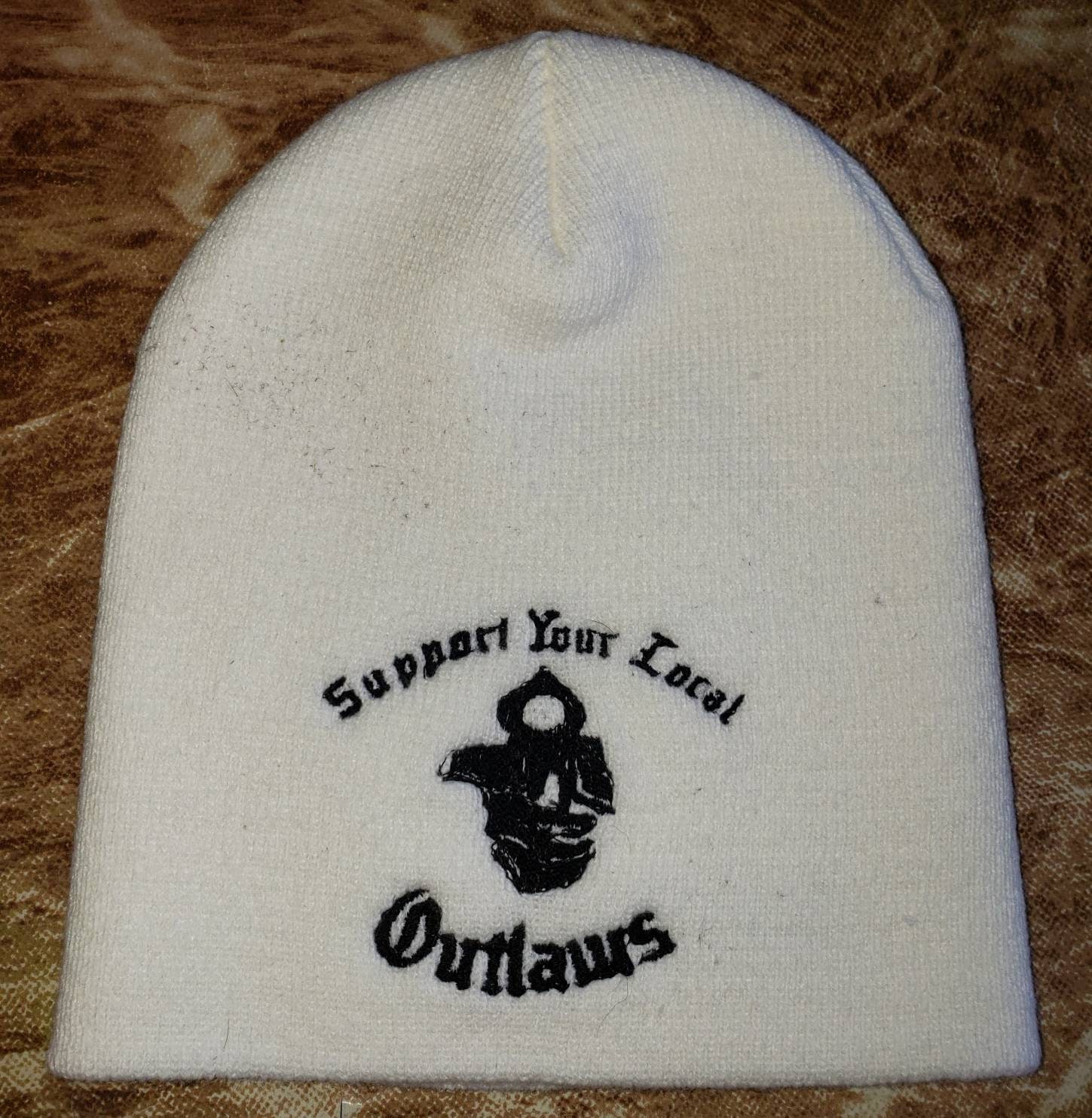 SYLO Support Your Local Outlaws Embroidered Embroidery Knit
