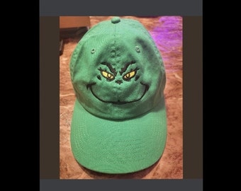 Grinch Green baseball cap - buckle closure - 100% cotton