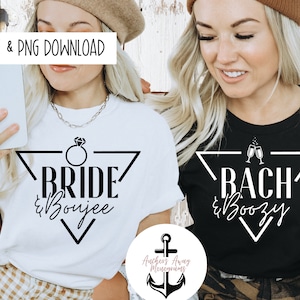 Bride and Boujee l Bach and  Boozy SVG AND PNG  Files New Orleans bach boujee  bach svg