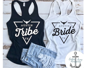 Austin Bride & Tribe SVG AND PNG I Texas Bach I Western Bach l Lets go Girls l Cowgirl Bach
