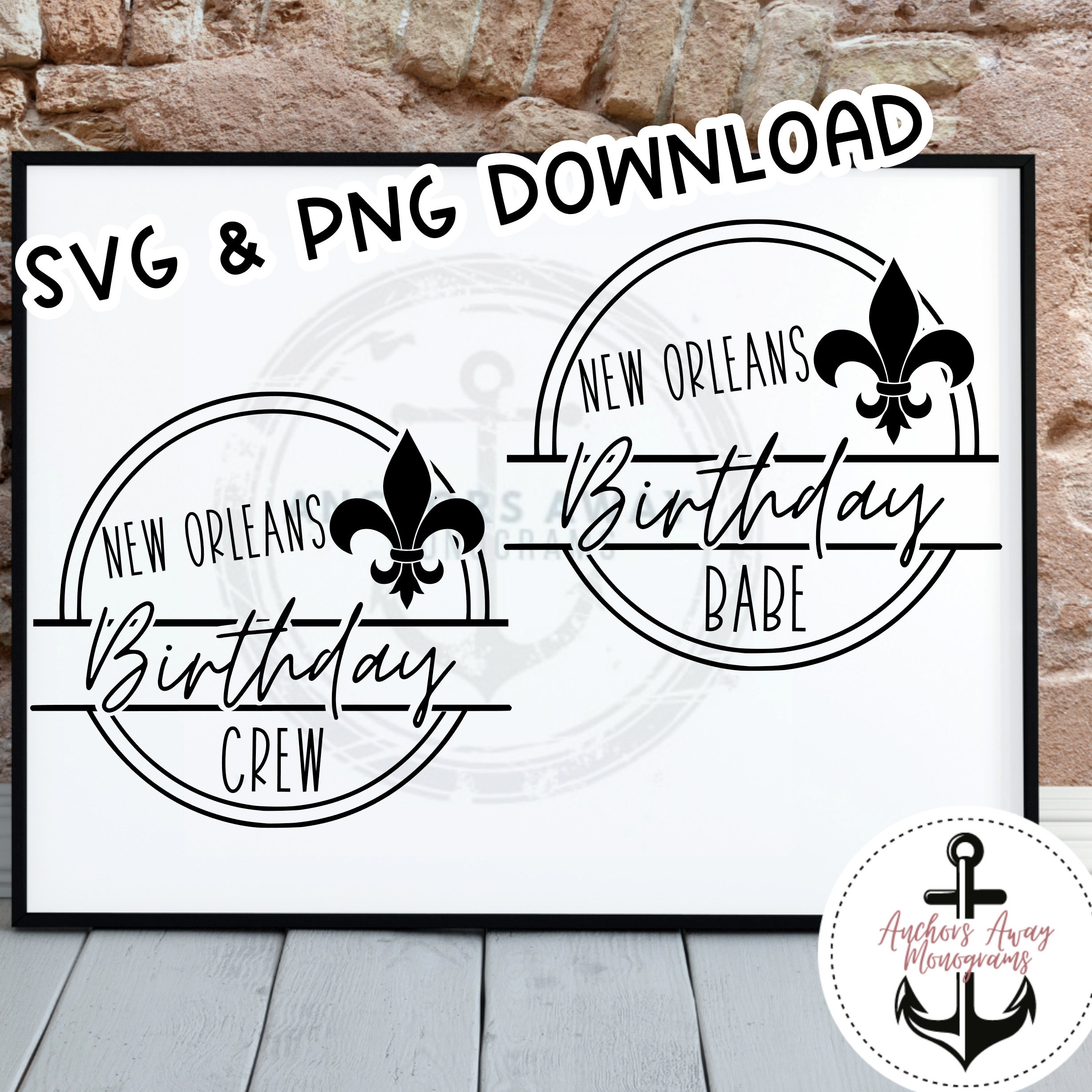 New Orleans Birthday Babe Birthday Crew SVG PNG L Etsy