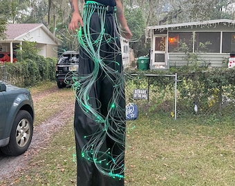 Stilt Walker Fiber Optic Belt
