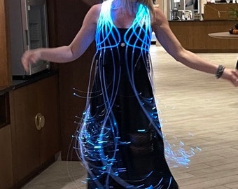 Fiber Optic LED “No Clothes” Top / Dress