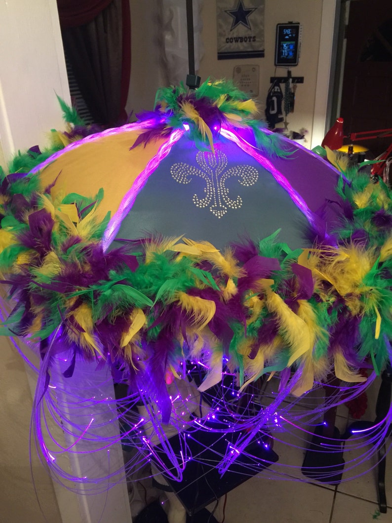 mardi gras umbrella
