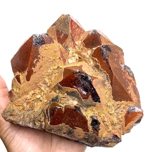 Auralite-23 Canadian Chevron Amethyst, Multi-Point, Rare Super Cluster!