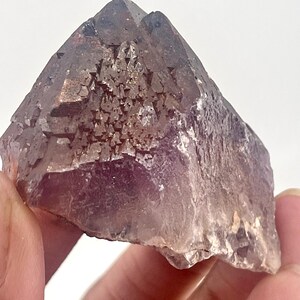 Auralite23 Canadian Chevron Capstone with Dark Red Hematite and Elestial Record Keepers! Metaphysical Crystals, Master Healer!