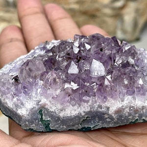 3&quot; 136g Brazilian Purple Amethyst Crystal Cluster - paf1