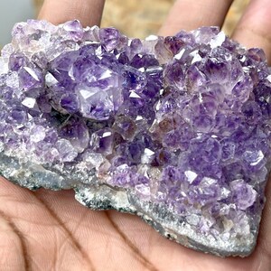 2.6&quot; 90g Brazilian Purple Amethyst Crystal Cluster - paf3