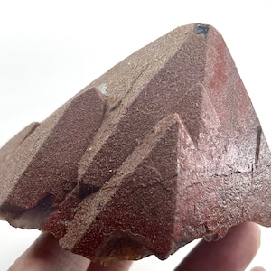 Auralite-23, 256g Hematite Terminated Canadian Chevron Ametrine Crystal Capstone - bac163