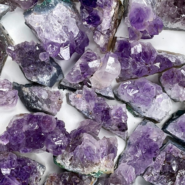 Brazilian Purple Amethyst Crystal Cluster: Choose Small, Medium, Large, or Extra Large! BUY 2 GET 1 FREE!
