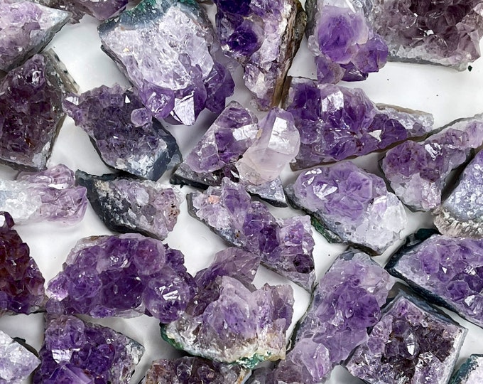 Brazilian Purple Amethyst Crystal Cluster: Choose Small, Medium, Large, or Extra Large! BUY 2 GET 1 FREE!