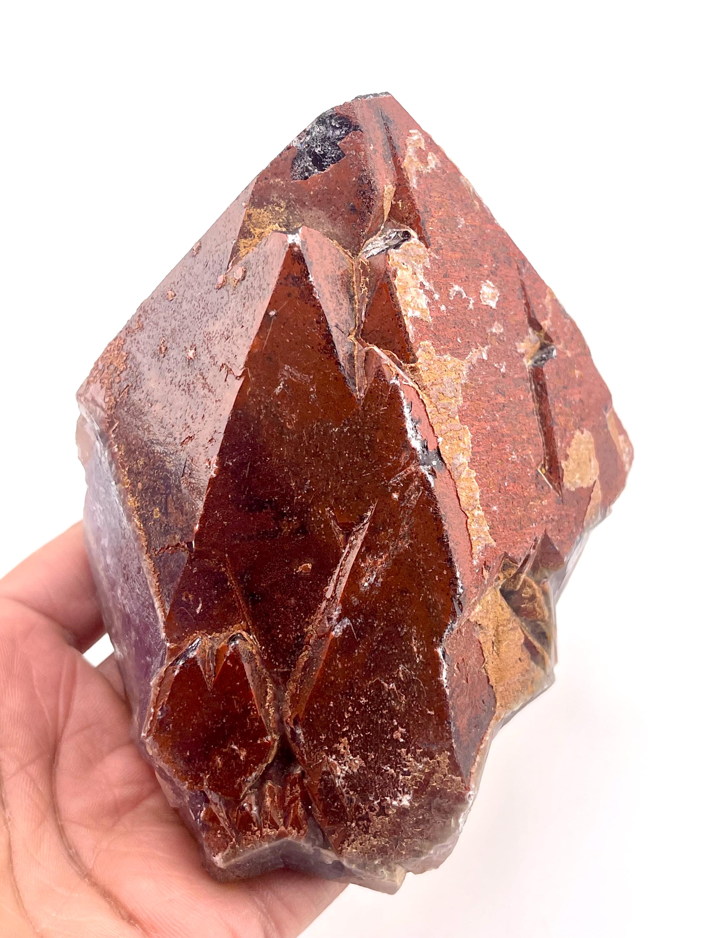 Auralite 23, Lovely Red Capstone! Metaphysical Healing Crystal From ...
