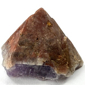 Auralite 23 Canadian Chevron Amethyst Capstone Crystal, 125g