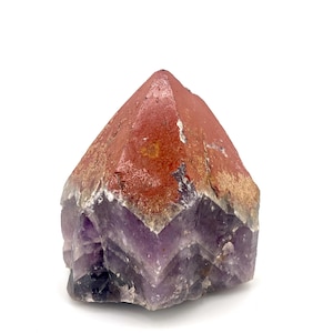 Auralite23 Red Cap Amethyst! Metaphysical Healing Crystal from Thunderbay Canada! Master Healer, Stone of Consciousness, Altar Crystal