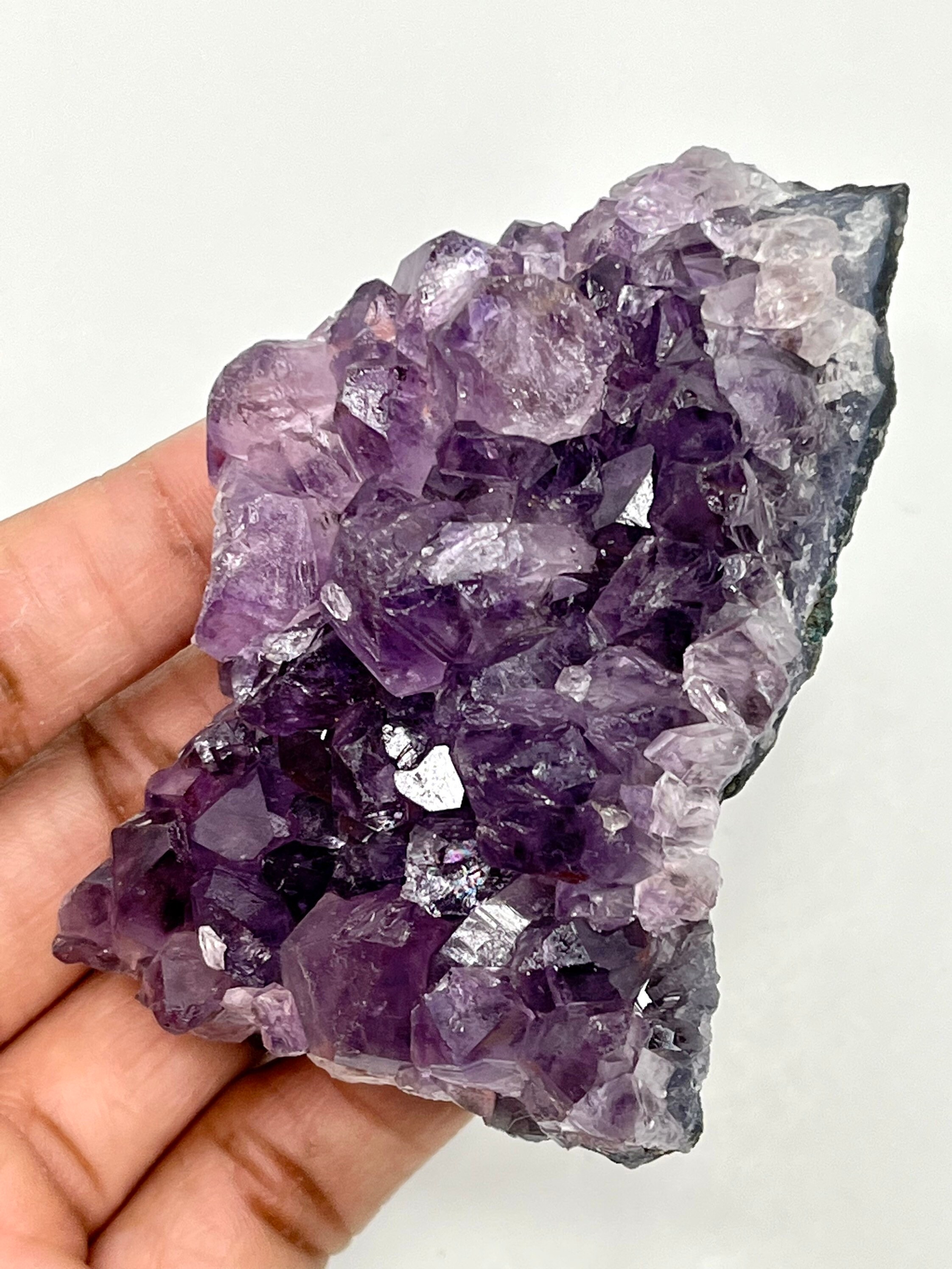 127g Deep Purple Amethyst Crystal Cluster from South America