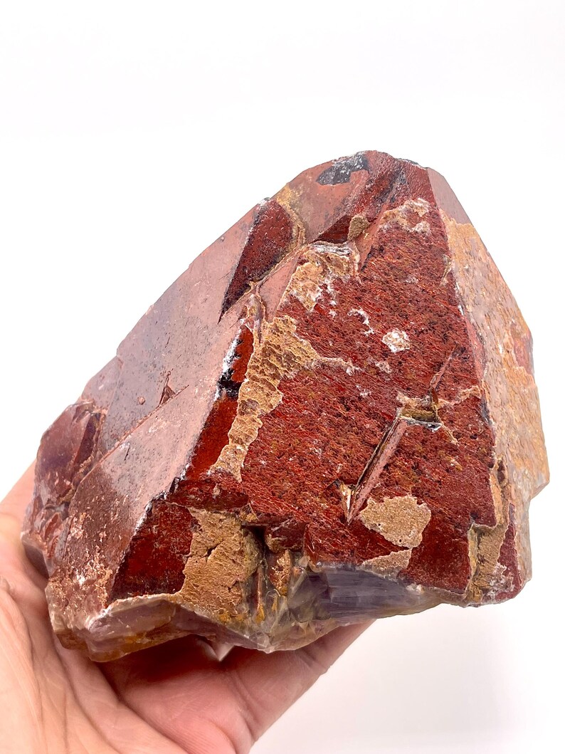 Auralite 23, Lovely Red Capstone! Metaphysical Healing Crystal From ...