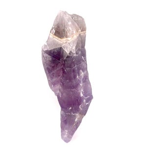 Auralite 23 - Varita de amatista canadiense Chevron, cristal, forma libre natural, 4 pulgadas