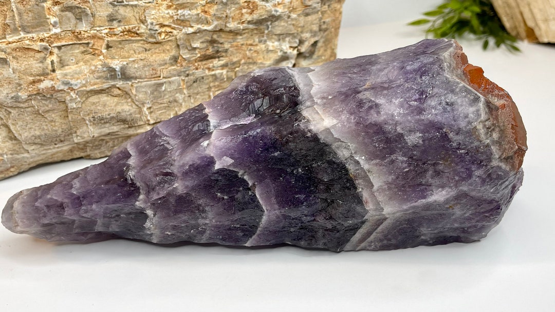 Auralite 23 LARGE Dusty Tip Crystal Point A Rare High Energy Stone