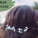 see more listings in the Bridal flower hair pins section