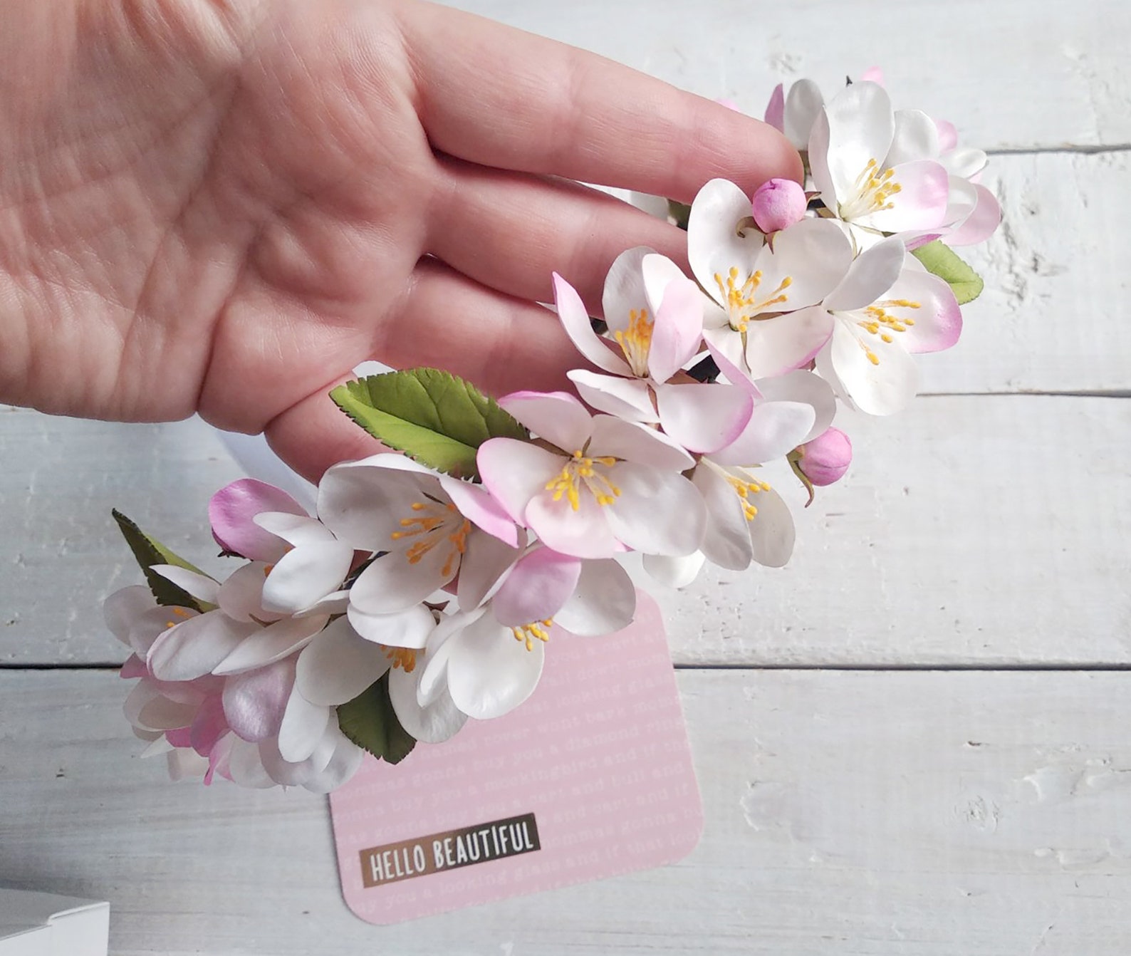 flower headpiece for first communion