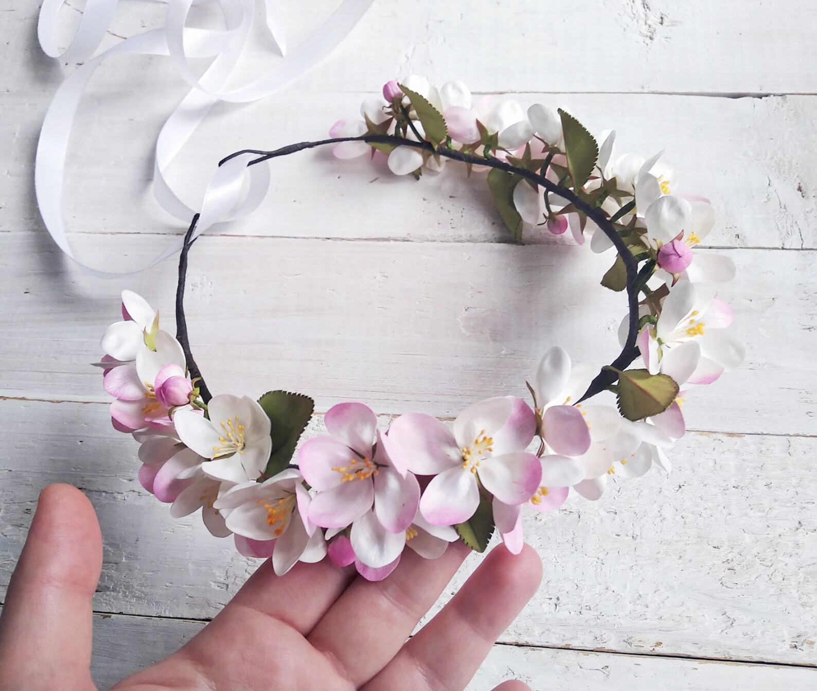 flower headpiece for first communion