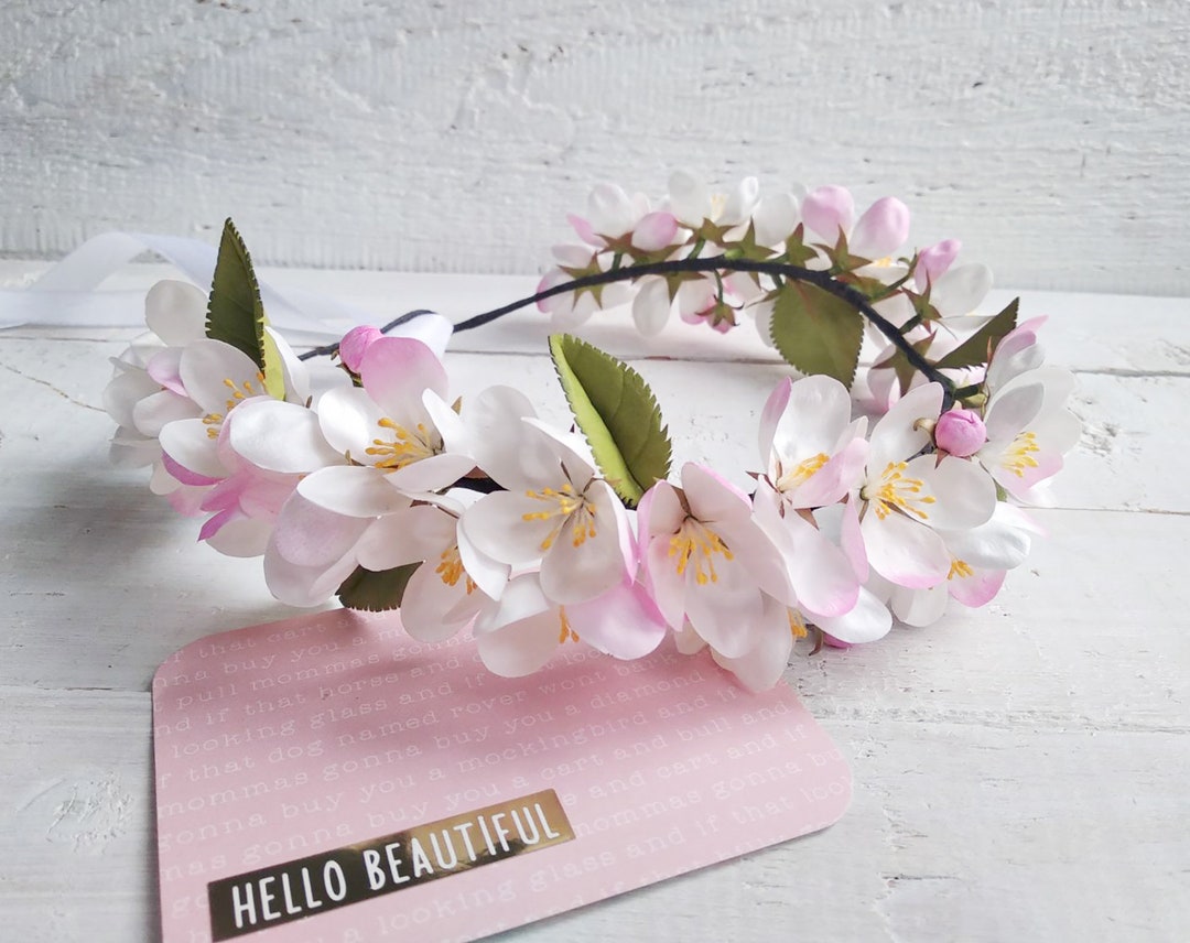 flower headpiece for first communion