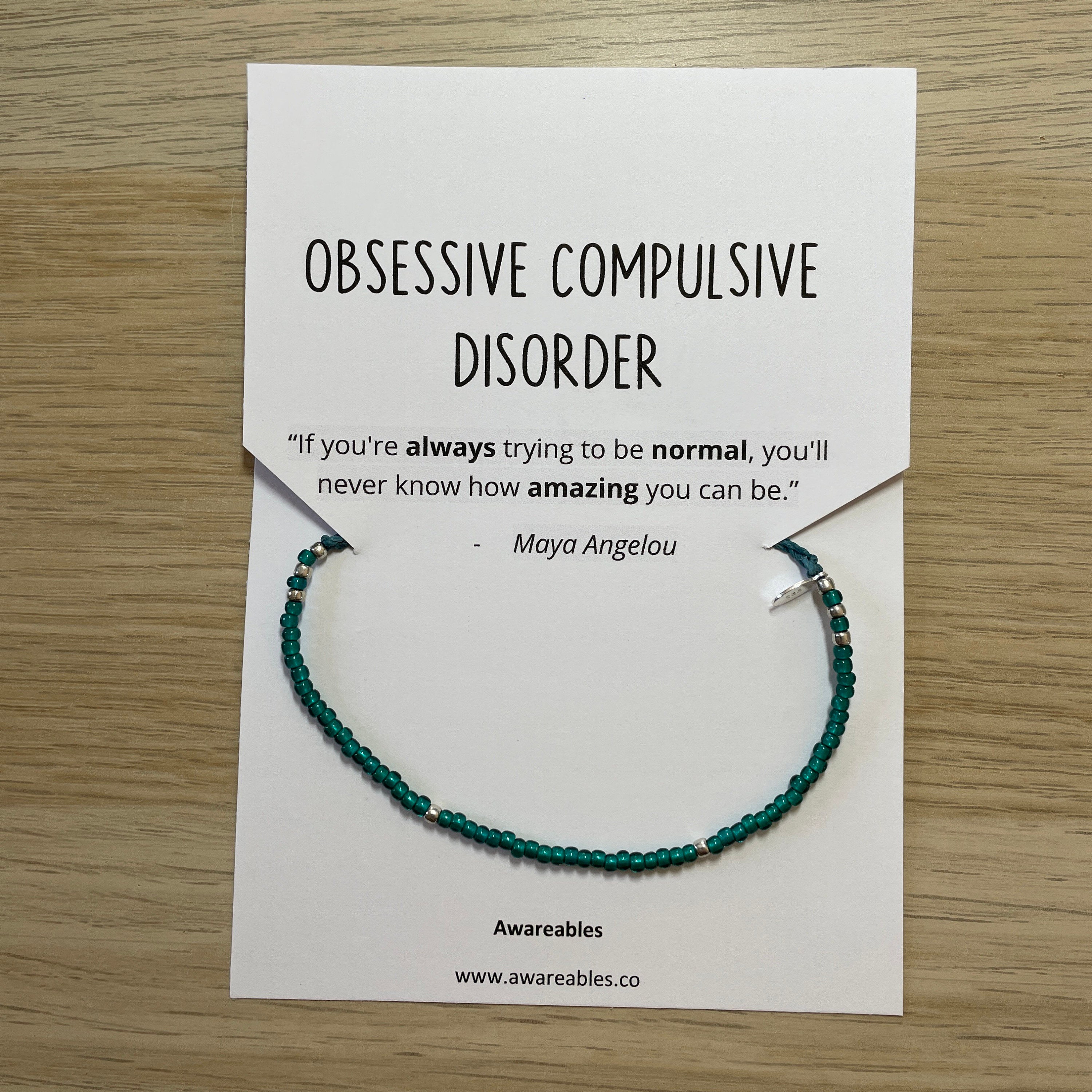 Ocd awareness bracelet clearance