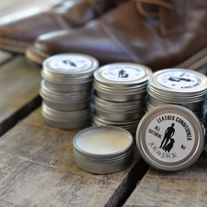 Handmade Natural Leather Conditioner, Leather Care, Leather Restorer, Leather Polish