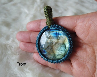Large Labradorite Necklace