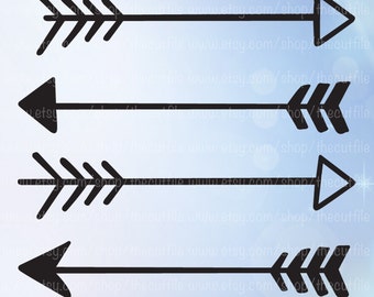 Arrows SVG,  arrows for shirt designing, vinyl vector file, arrows for diy, silhouette, cricut, scan n cut, cutting machines