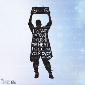 Zeggen iets geïnspireerd, In uw ogen svg, Vinyl vector gesneden bestand met diy tshirt, silhouet of cricut, digitale download