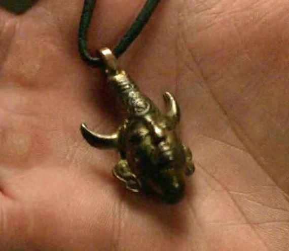 Collier Dean Winchester - Pendentif Amulette Supernatural - Cordon Cuir 48cm Ajustable