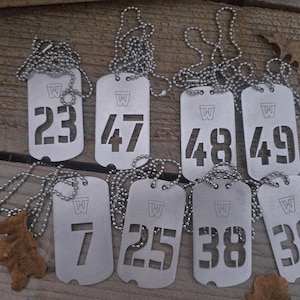 The Long Walk Hundemarke Replica: 1-99 wählbar