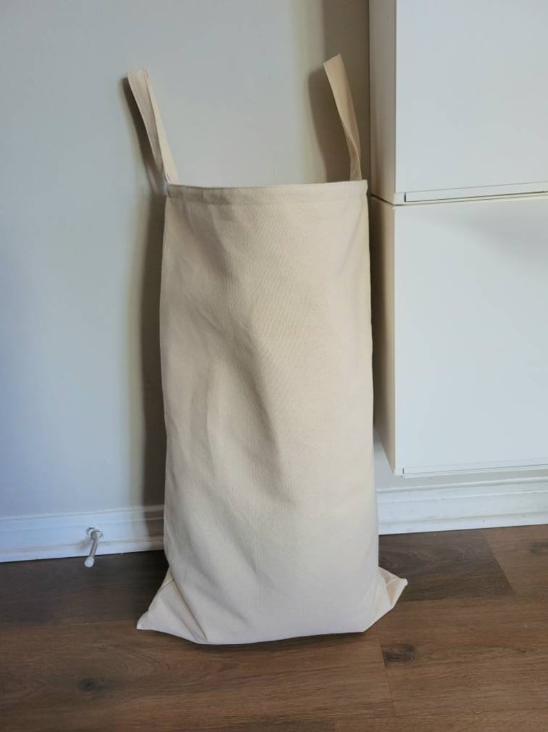 Hanging Duck Canvas Laundry Hamper - Fabric Storage Bin bild 6