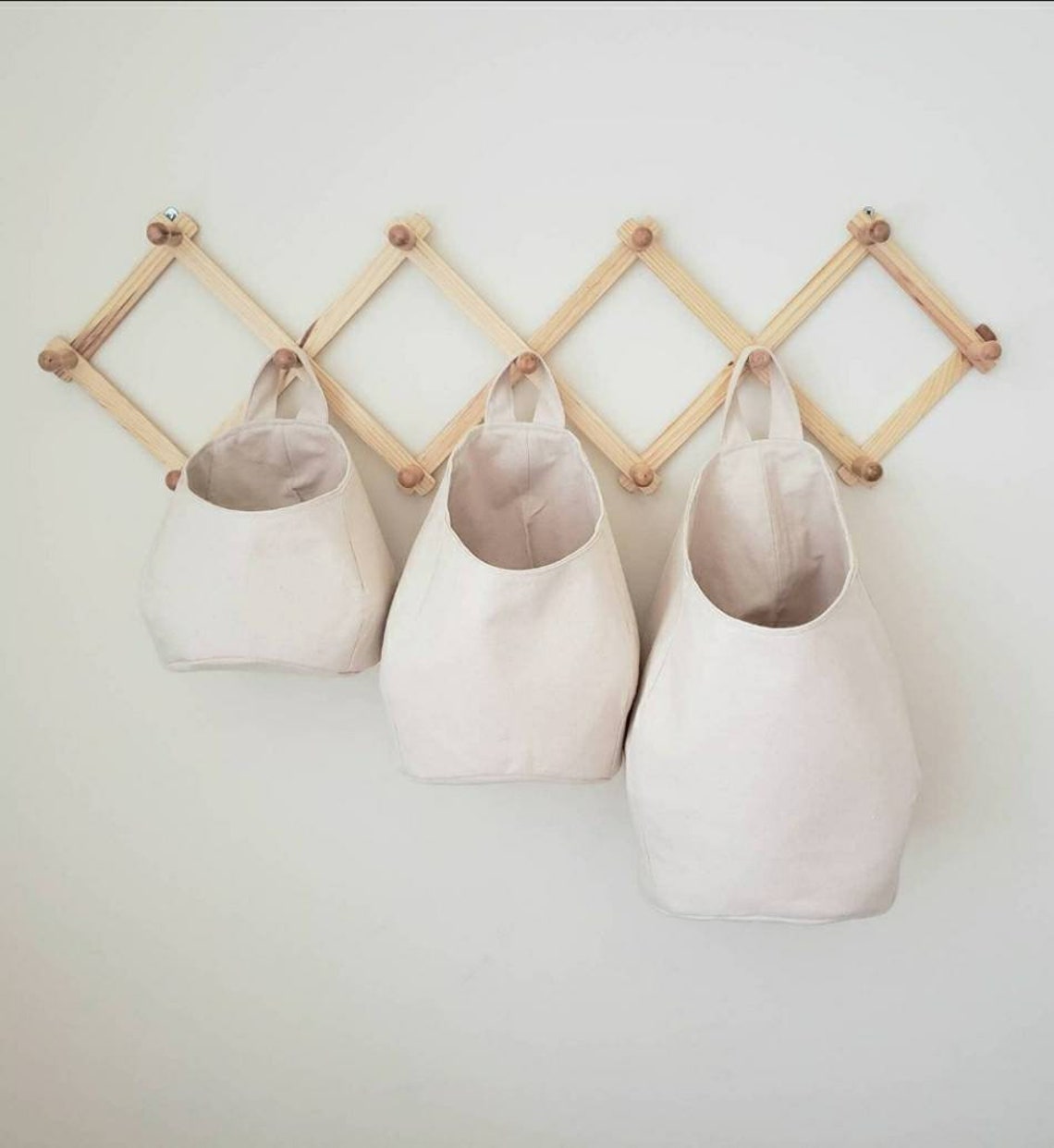 Hanging Storage Pod Woodgrain Storage Pod Woodland Nursey Home Etsy