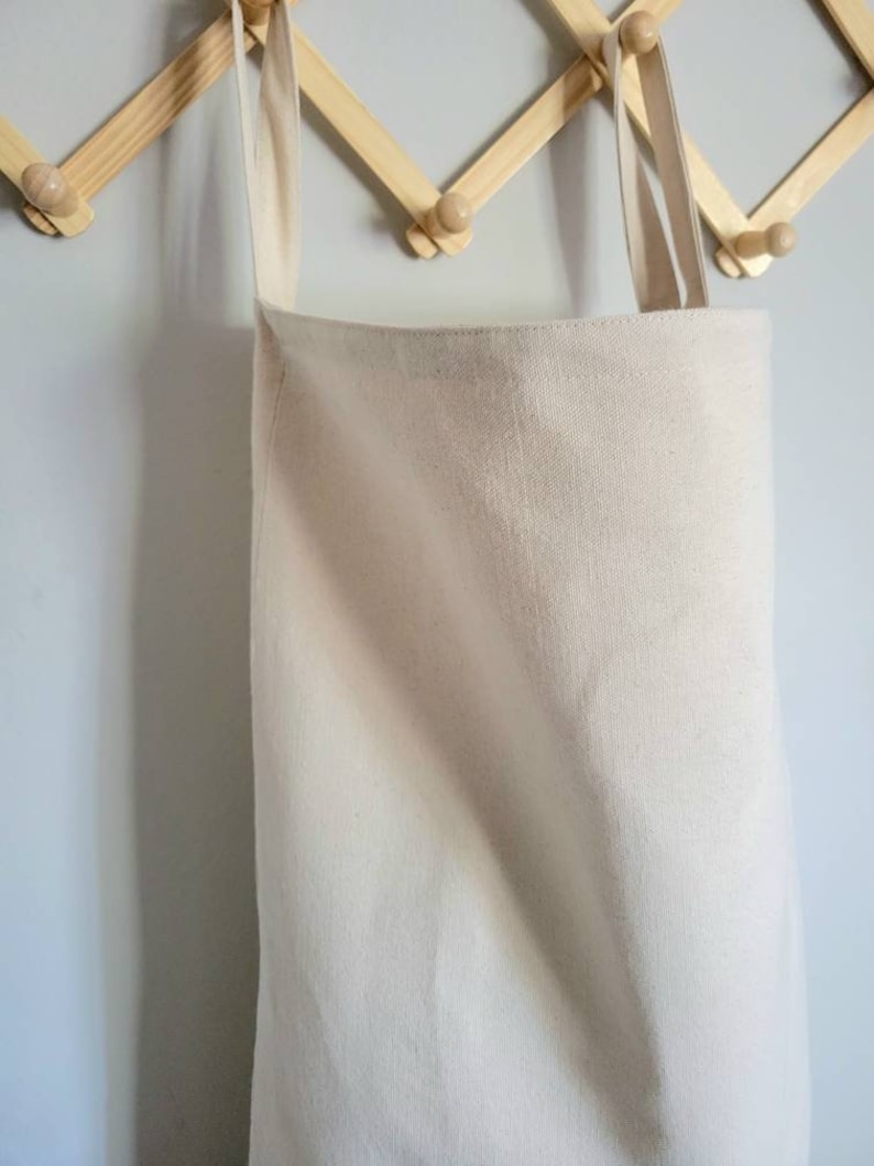 Hanging Duck Canvas Laundry Hamper - Fabric Storage Bin bild 5