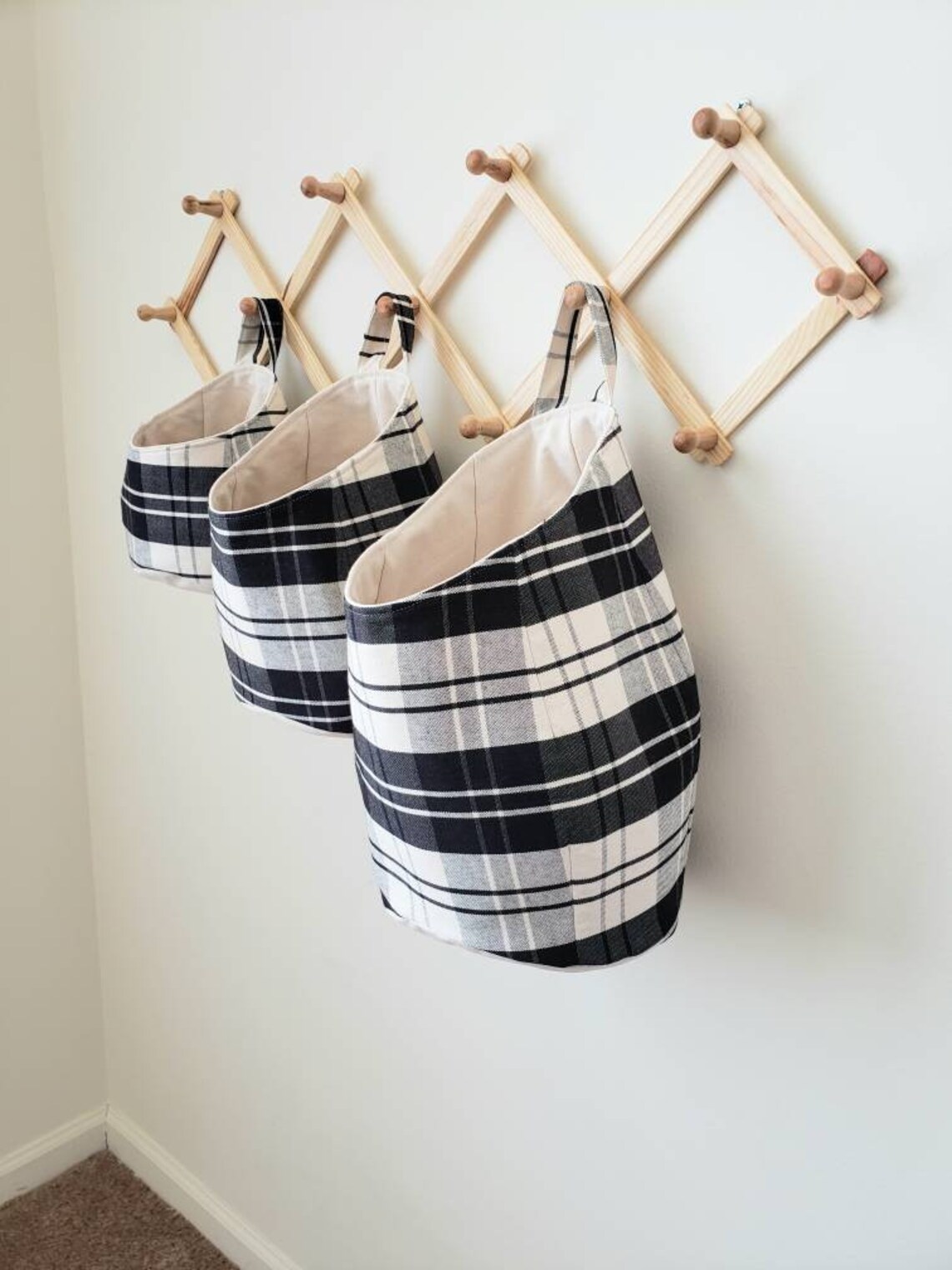 Hanging Storage Pods Modern Farmhouse Pods Home and Living Etsy